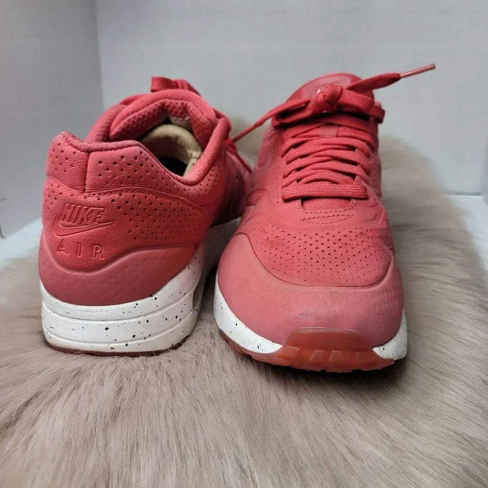 Nike Air Max 1 Ultra Moire Terra Red Sneakers 705297 611  Men’s Size 9.5